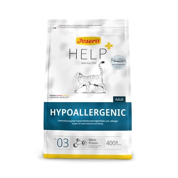 Josera Help Hypoallergenic veterinārā kaķu barība alerģijām 400 g